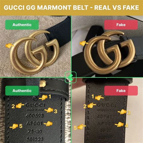 how to check gucci belt fake or real|gucci marmont belt spotting.